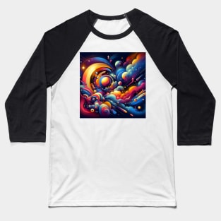 Cosmic symphony: A dance of nebulas Baseball T-Shirt